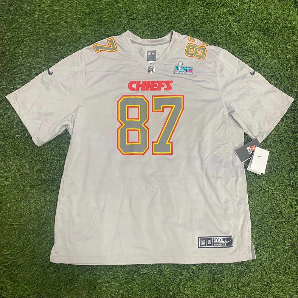 NWT Travis Kelce Kansas City Chiefs Super Bowl Jersey‎ 87